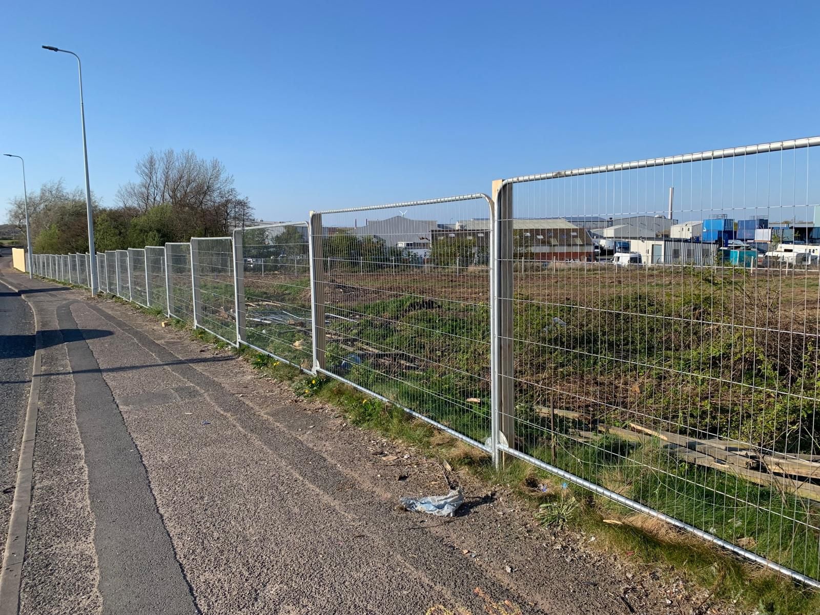Commercial property fencing